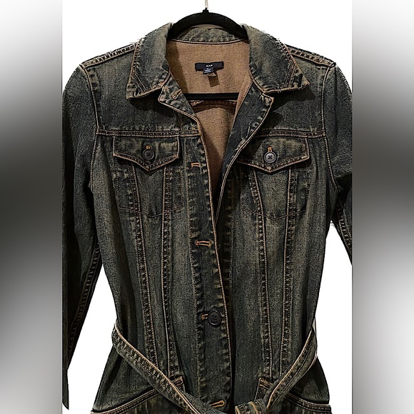 GAP Jean Coat (wears like a Small, but tag says M — see measurements below) - Picture 13 of 13